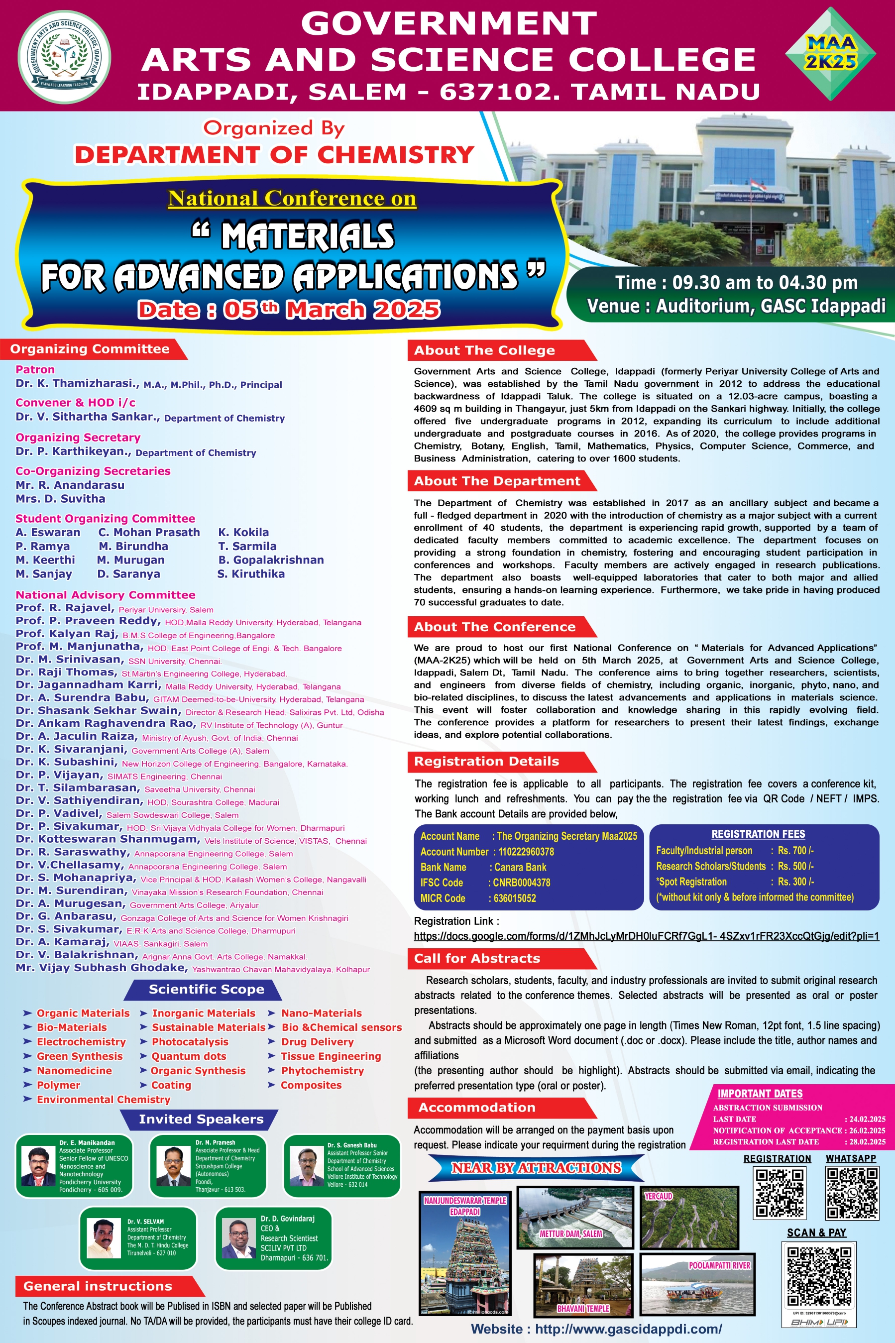 Chemistry National Conference